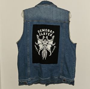 Stranger Things Season 4 Sleeveless Denim Jacket
